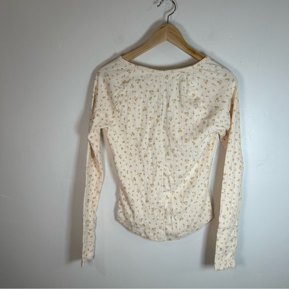 Free people Billie Printed Layering Top size medium - Picture 7 of 8